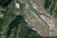 Vue aérienne de Sassenage