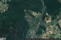 Vue aérienne de Samois-sur-Seine