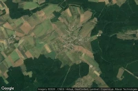 Vue aérienne de Saizerais