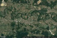 Vue aérienne de Saint-Seurin-sur-lIsle