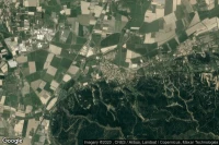 Vue aérienne de Saint-Etienne-du-Gres