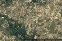 Vue aérienne de Saint-Chaptes