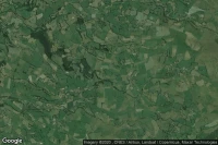 Vue aérienne de Saint-Bonnet-de-Salers