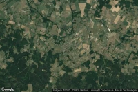 Vue aérienne de Saint-Aulaye