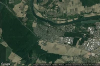 Vue aérienne de Rosny-sur-Seine