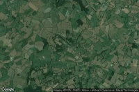 Vue aérienne de Pervenchères