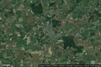 Vue aérienne de Nozay