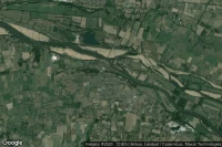 Vue aérienne de Montjean-sur-Loire