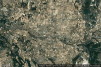 Vue aérienne de Mazan