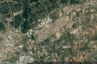 Vue aérienne de Marguerittes