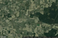 Vue aérienne de Lusanger