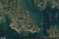 Vue aérienne de Locmariaquer