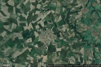 Vue aérienne de Les Landes-Genusson