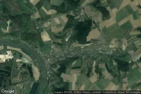 Vue aérienne de Les Andelys