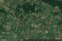 Vue aérienne de Le Plessis-Grimoult