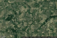 Vue aérienne de Le Pin-en-Mauges