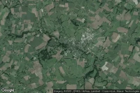 Vue aérienne de Lassay-les-Chateaux