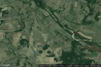 Vue aérienne de La Charnée