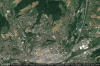 Vue aérienne de Grand-Charmont