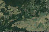 Vue aérienne de Gazeran