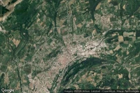Vue aérienne de Gap