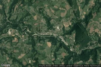 Vue aérienne de Frangy