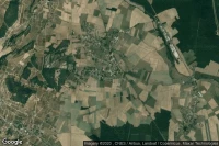 Vue aérienne de Fontaines