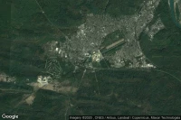 Vue aérienne de Fontainebleau