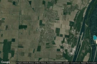 Vue aérienne de Fessenheim