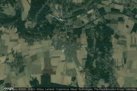 Vue aérienne de Faremoutiers