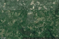 Vue aérienne de Ducey