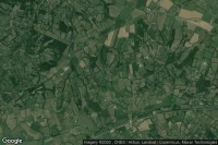 Vue aérienne de Douville-en-Auge