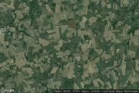 Vue aérienne de Domalain