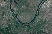 Vue aérienne de Croissy-sur-Seine