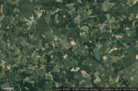 Vue aérienne de Coudures