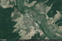 Vue aérienne de Commercy