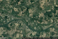 Vue aérienne de Clermont-Dessous