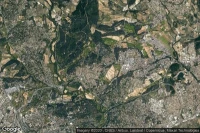 Vue aérienne de Clapiers