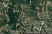 Vue aérienne de Chavanoz