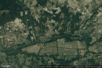 Vue aérienne de Chatillon-sur-Cher