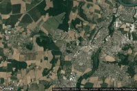 Vue aérienne de Charvieu-Chavagneux