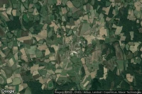 Vue aérienne de Chalamont