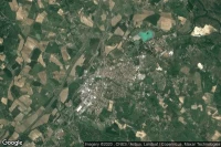 Vue aérienne de Caussade