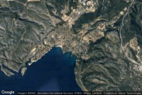 Vue aérienne de Cassis