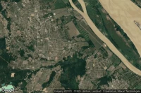 Vue aérienne de Cantenac