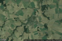 Vue aérienne de Brezolles
