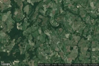 Vue aérienne de Bonnat