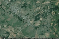 Vue aérienne de Blagny
