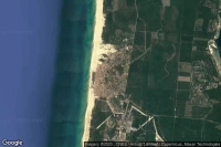Vue aérienne de Biscarrosse-Plage