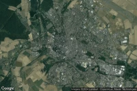 Vue aérienne de Beauvais